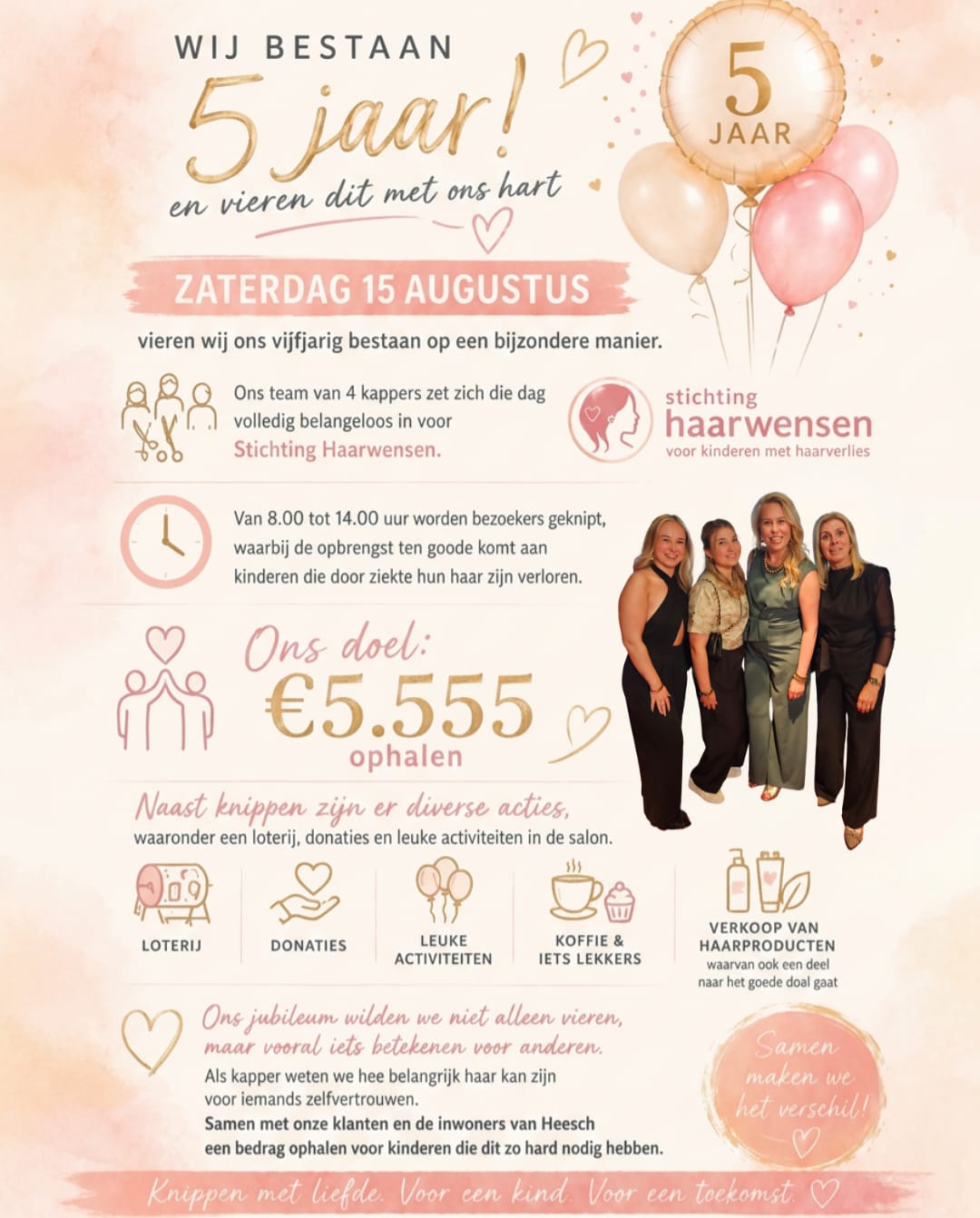 Actie van Haarstudio Heesch 